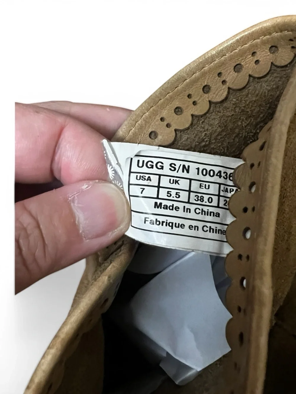 Ugg Suede Shearling Chestnut Ankle Boots 7 Comfort Minimalist Western Boho Chic